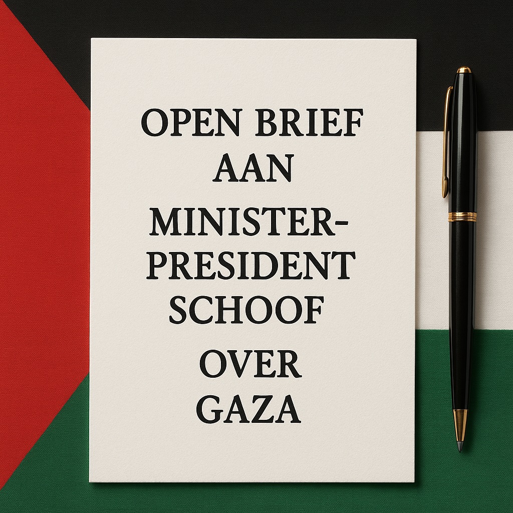 Open brief aan minister-president Schoof over Gaza