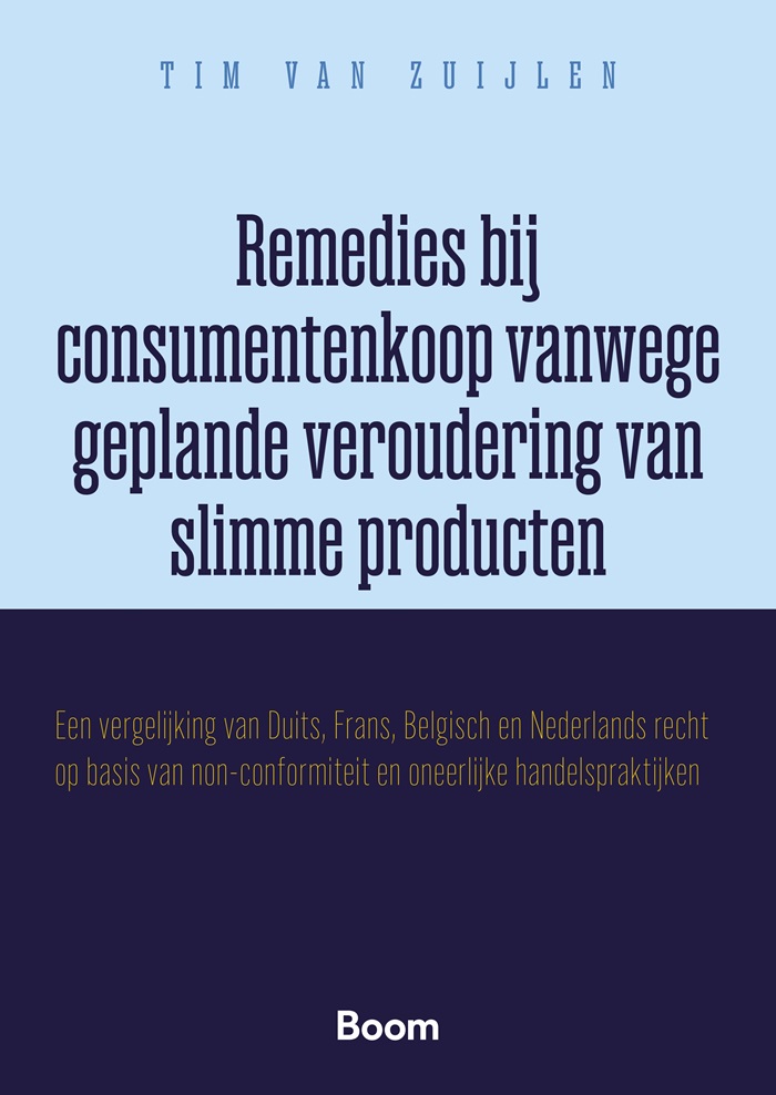 Remedies bij consumentenkoop vanwege geplande veroudering van slimme producten