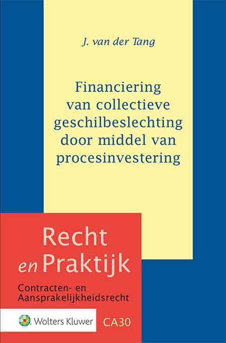 Financiering van collectieve geschilbeslechting