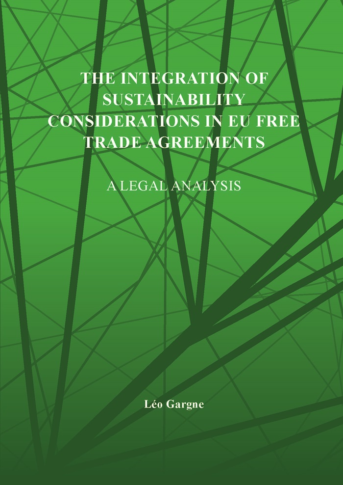 The integration of sustainability considerations